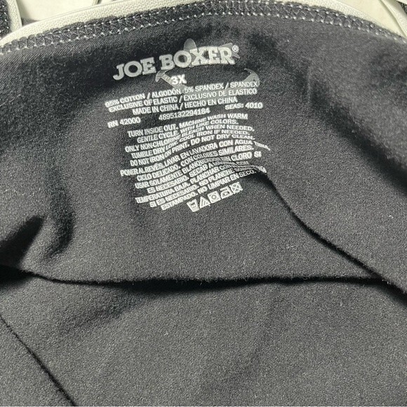 Joe Boxer Black Stretch Love Graphic Tank Women’s Plus Size 3X - Picture 3 of 7